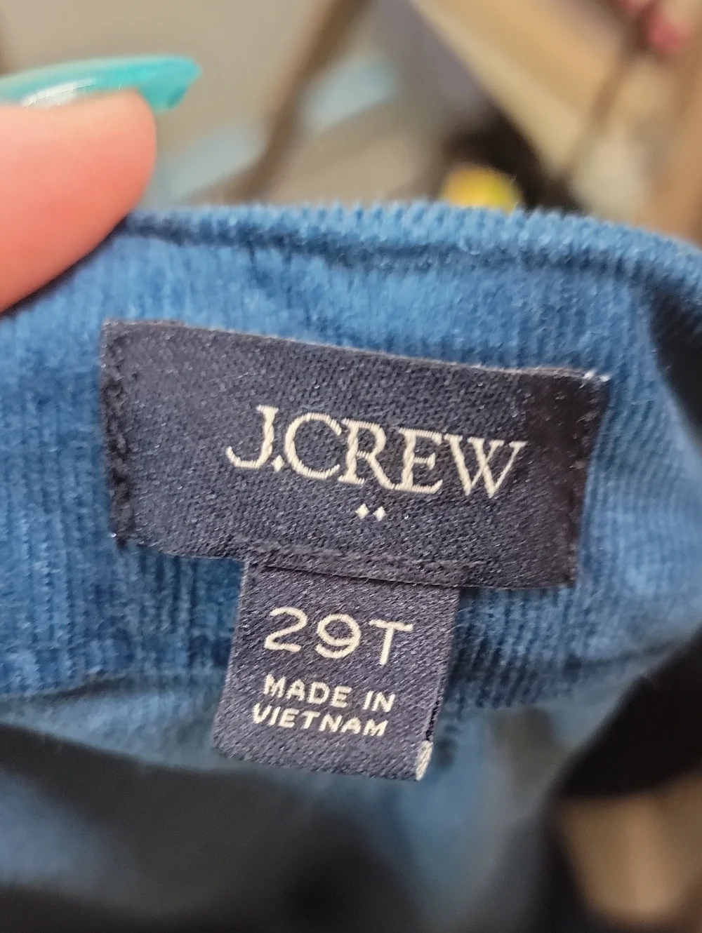 Men's Blue Wide-Leg Pants J. Crew